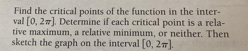 Question is attached in photo Function : f(x)=x+2 sin x-example-1