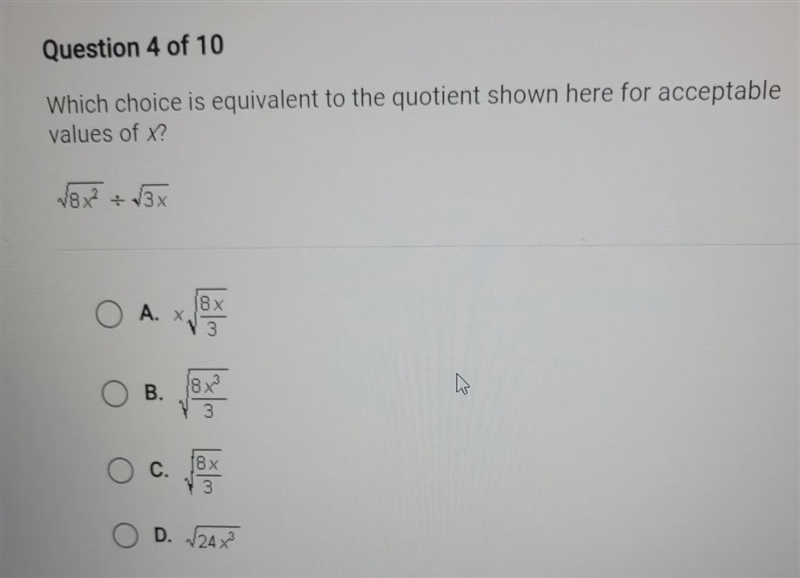 Please dont give me a long winder answer kind soul's. just the letter please.-example-1