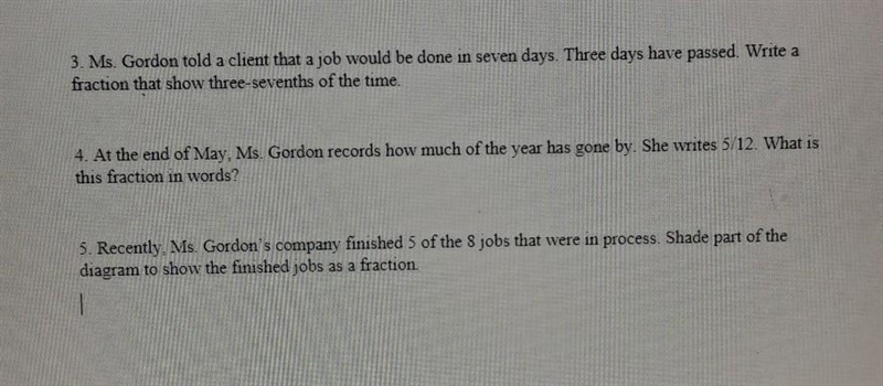 3. Ms. Gordon told a client that a job would be done in seven days. Three days have-example-1