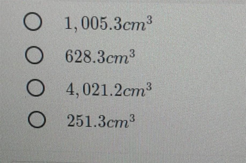 The height of a cylinder is 5 centimeters. The circumference of the base of the cylinder-example-1