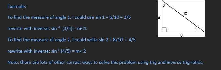 I need help re writing the angles as the inverse.-example-2