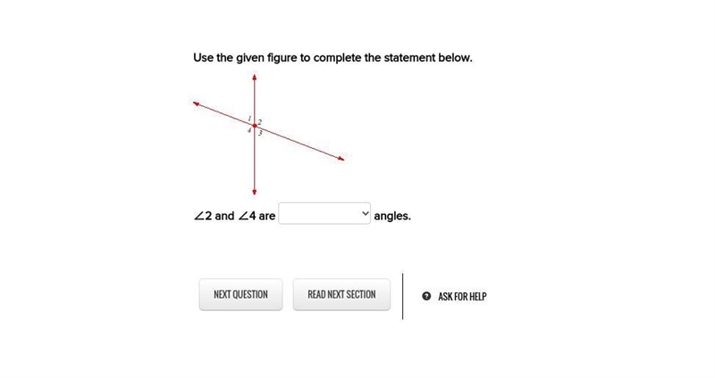 ∠2 and ∠4 are "blank" angles.-example-1