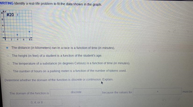 Hi can I please get help with this. I’m done with it but unsure about my answers.-example-1