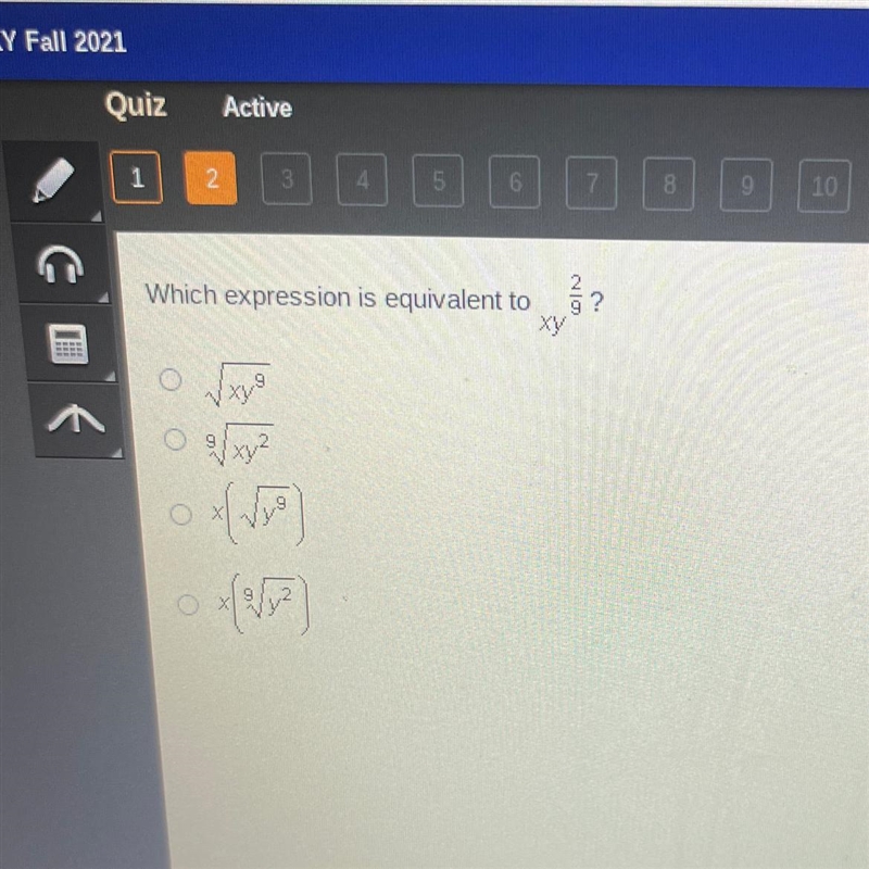 Which expression is equivalent to ON ? o CUP)-example-1