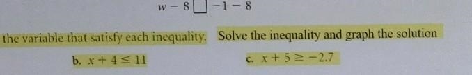 Find the three values of the variable that satisfy each inequality. Solve the inequality-example-1