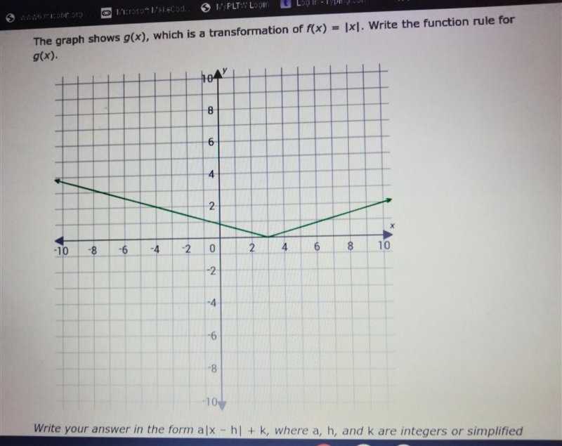 NO LINKS!!! Please help me with this graph​-example-1