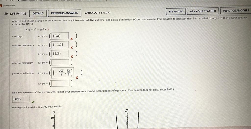 Calculus HW , will someone please teach me how to do this problem. thanks! 10 Points-example-1