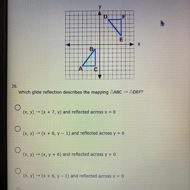 Which glide reflection describes the mapping ABC Def-example-1