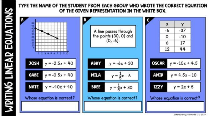 Writing Linear Equations-example-1