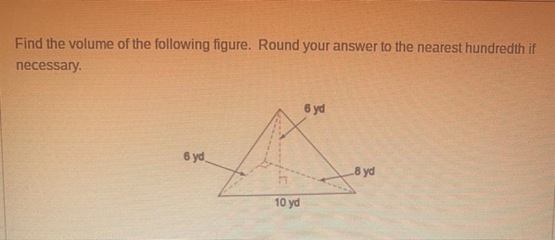 Find the volume of the following figure. Round the answer to the nearest hundredth-example-1