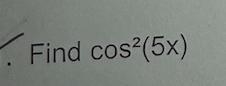 Need answer to pictured problem! The answer should be in reference to trig identities-example-1