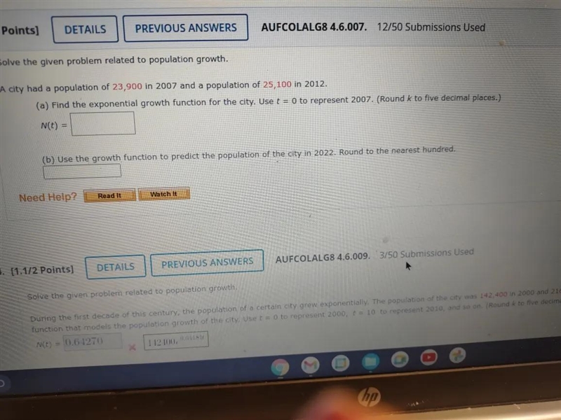 solve the problem related to population growth.A city had a population of 23,900 in-example-1