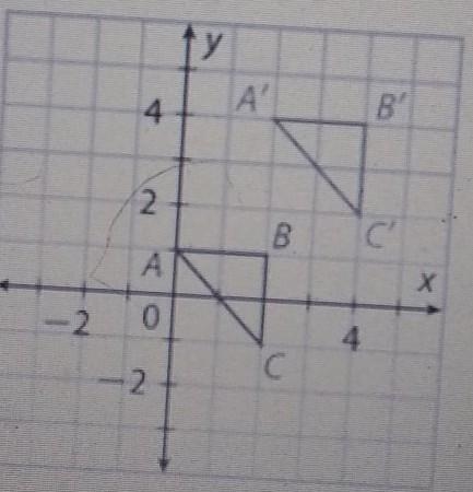 Specify the component form of the vector that maps each figure to it's image (Geo-example-1