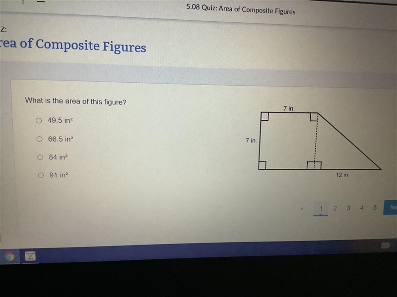 What is the area of this figure?-example-1