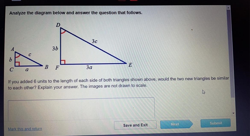 Similar Polygons Not quite sure how to get this question.-example-1