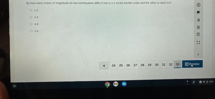 Question 33R, it is one am for me and I have exams tomorrow, please be very quick-example-1