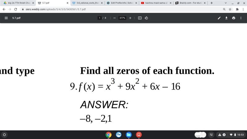 Please help thats the answer but i dont know how to get it-example-1