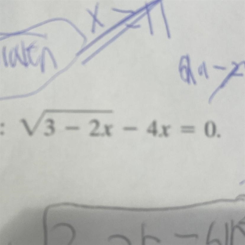 Isolate one radical on one side of the equation.Raise each side of the equation to-example-1