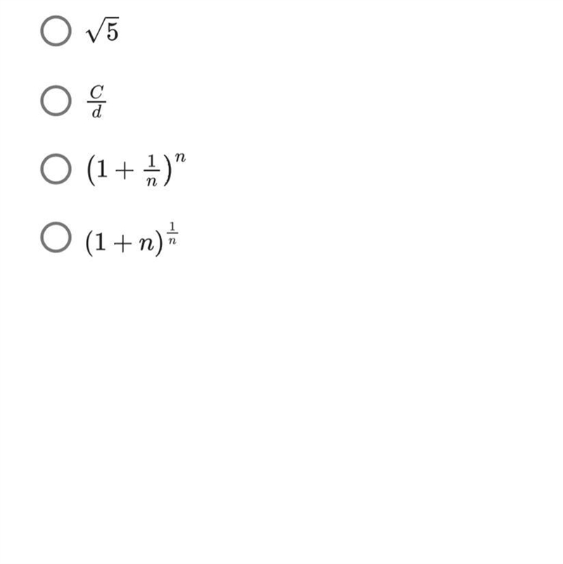 Which of the following can be used to approximate the value of e?-example-1