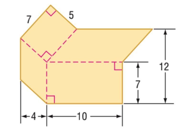 Find the area of the figure.-example-1