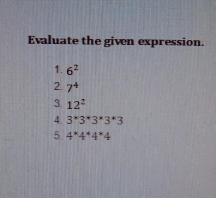 Evaluate the given expressions.​-example-1