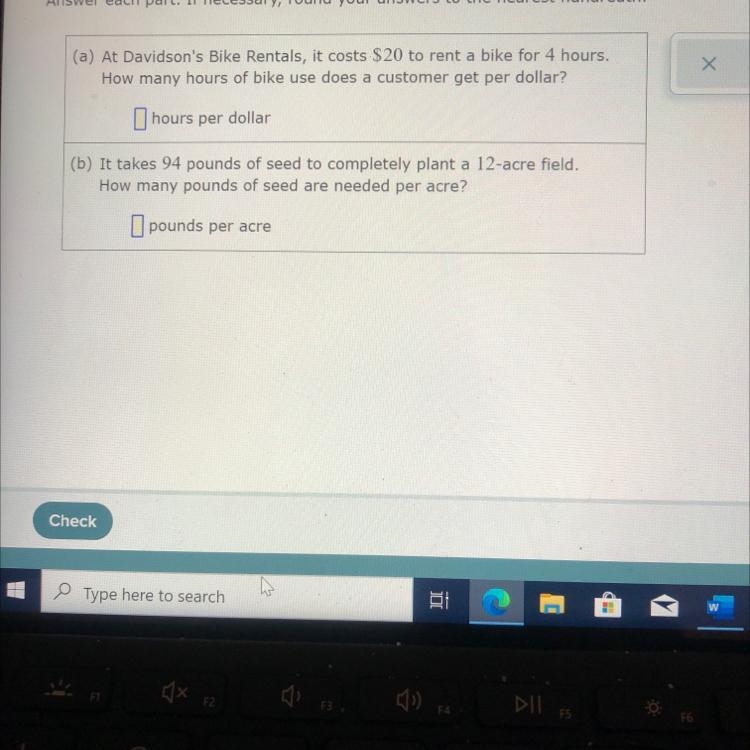 Answer each part. If necessary,round your answers to the nearest hundredth. (A) At-example-1