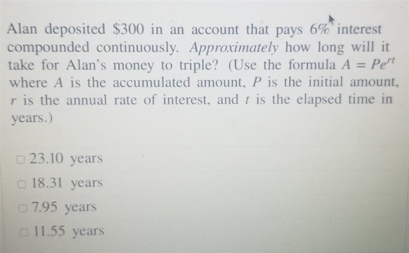 Juan's parents put $ 10,000 into a college education savings account at the rate of-example-1