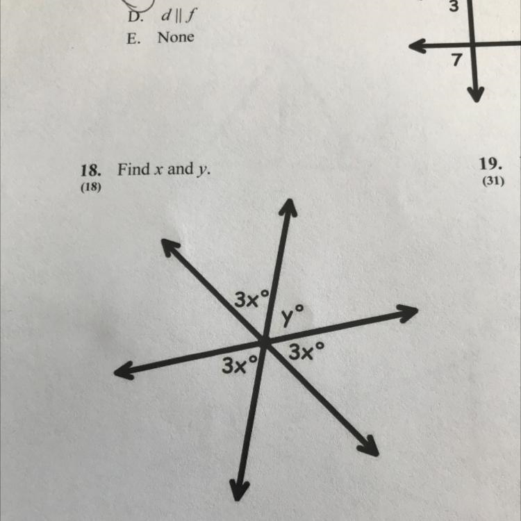 Find x and y and i just need the answer, no need to show work.-example-1