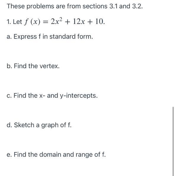 Please help me on number one It’s all one question-example-1