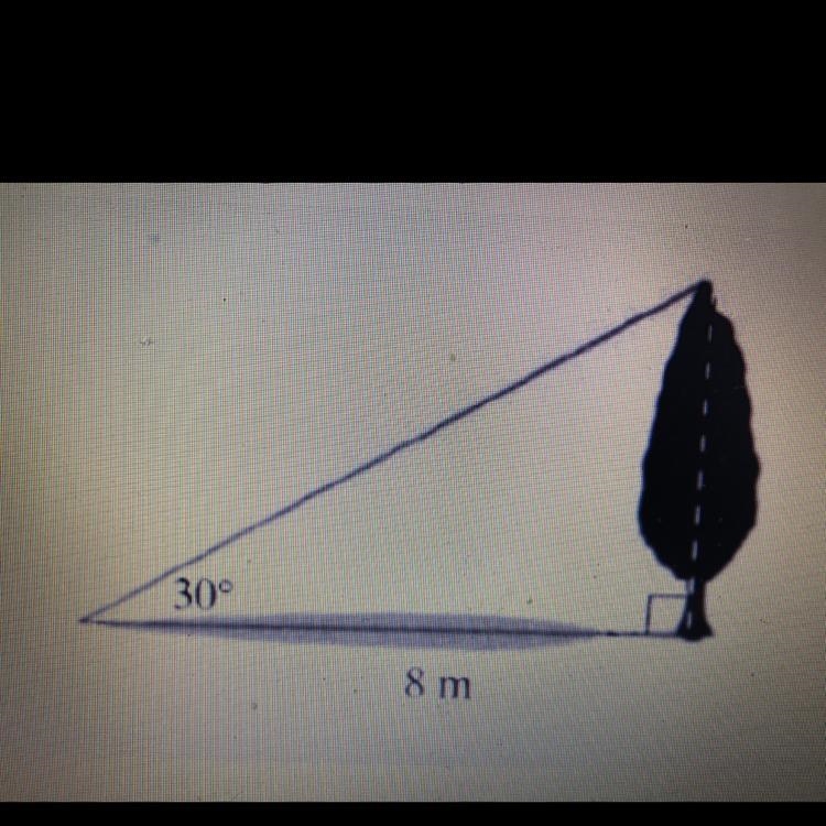 Explain your choice of trig function and why the other options wouldn't work.-example-1