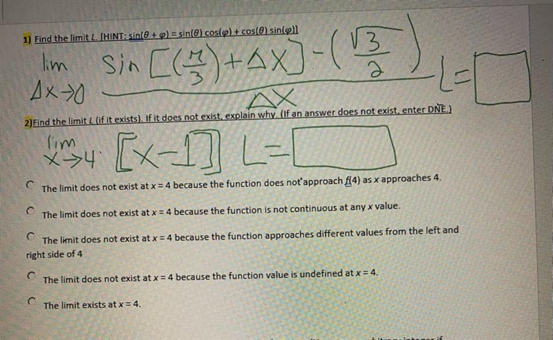 Can someone please help me with calculus , i am having so much trouble. Thank you-example-1