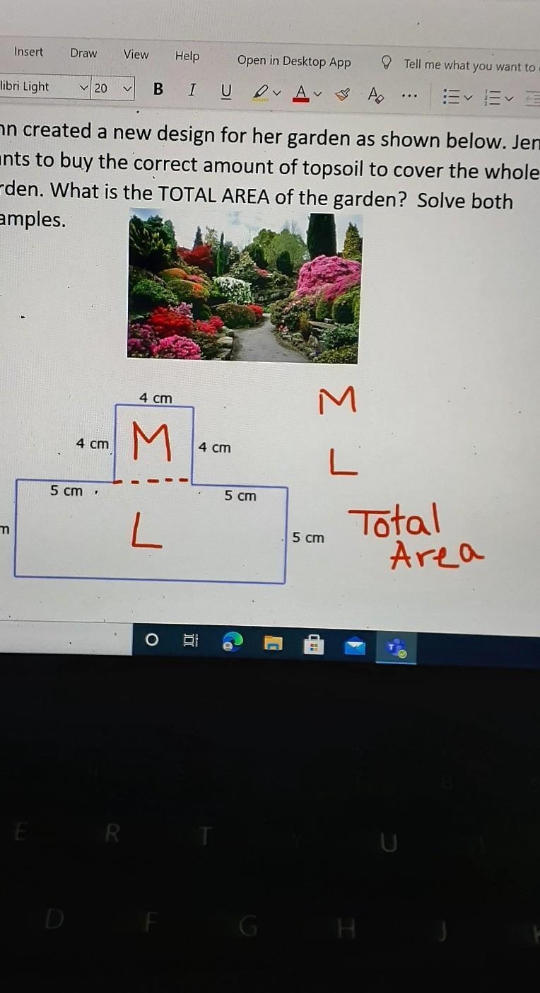 jenn created a new design for her garden as shown below jenn wants to buy the correct-example-1