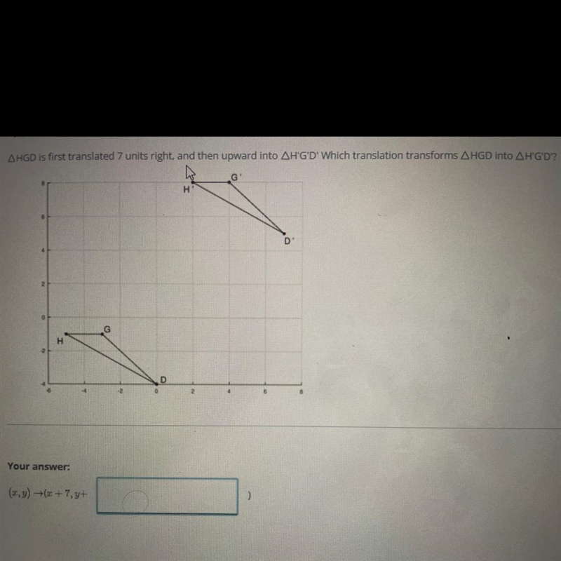 Whats x+7, y equals and how do i find it?-example-1