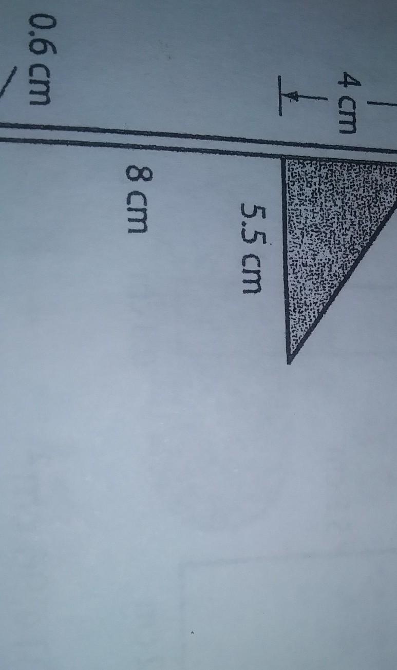 Kerry drew a picture of a flag and pole what is the area of flag and pole in square-example-1