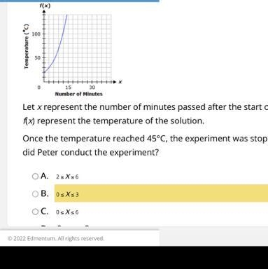 Peter is conducting a chemical experiment in a controlled environment. The initial-example-1