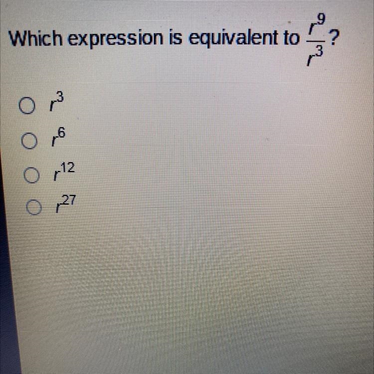 Which expression is equivalent to 1/² Or³ o po o 12 0,27-example-1