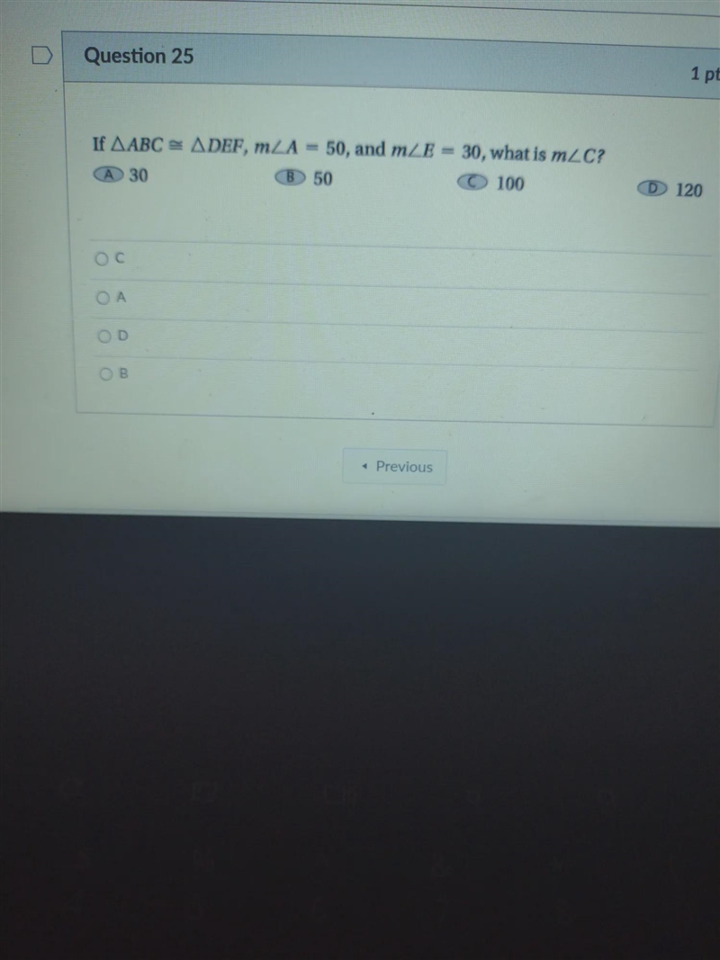 If ∆ABC = ∆DEF, and M-example-1