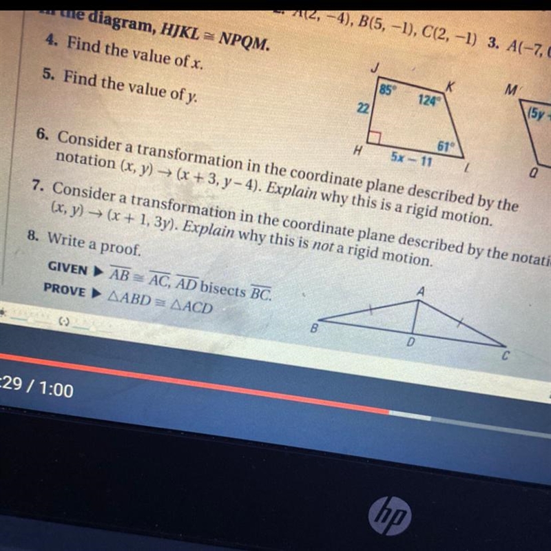 Please help me with number 8 please!!-example-1