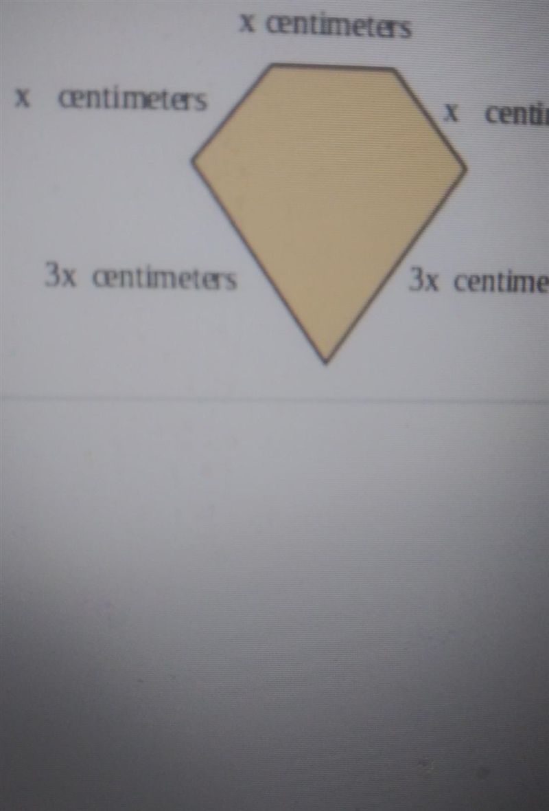 the perimeter of a geometric figure is the sum of the lengths of the sides the perimeter-example-1