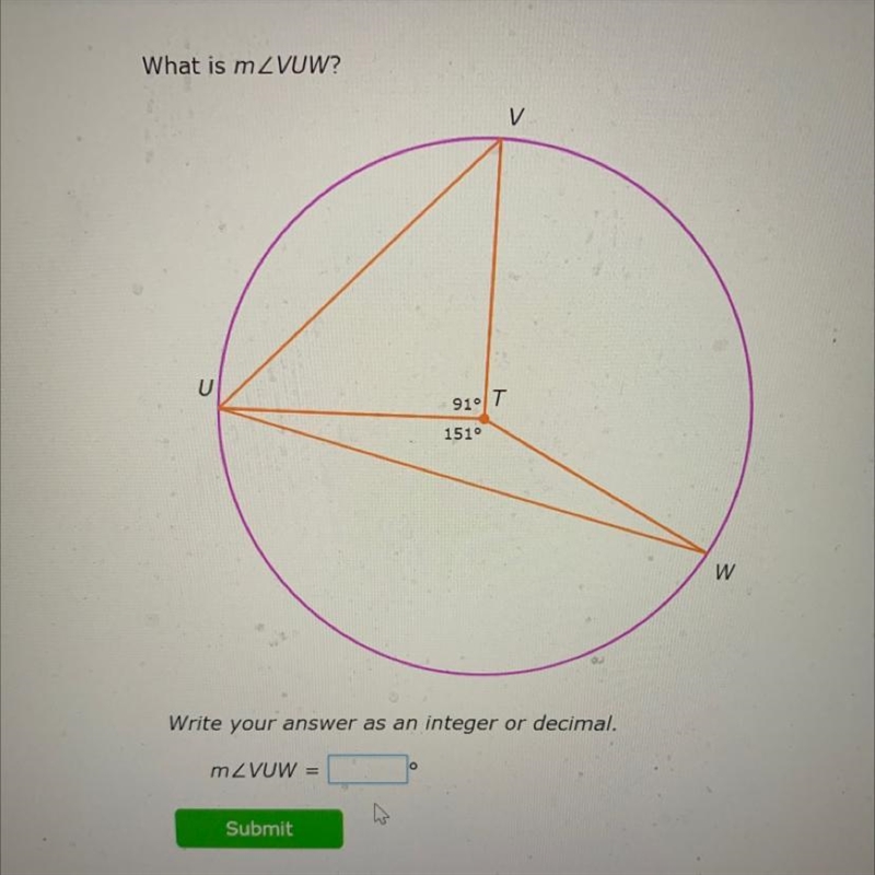 Write the answer as an integer or decimal what is m-example-1