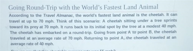 The cheetah sprinted at maximum speed for 10 minutes, how far would the cheetah have-example-1