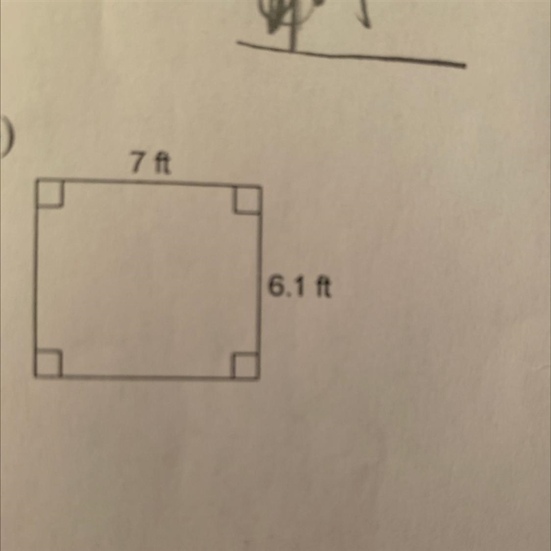 Steps to find the area of the square-example-1