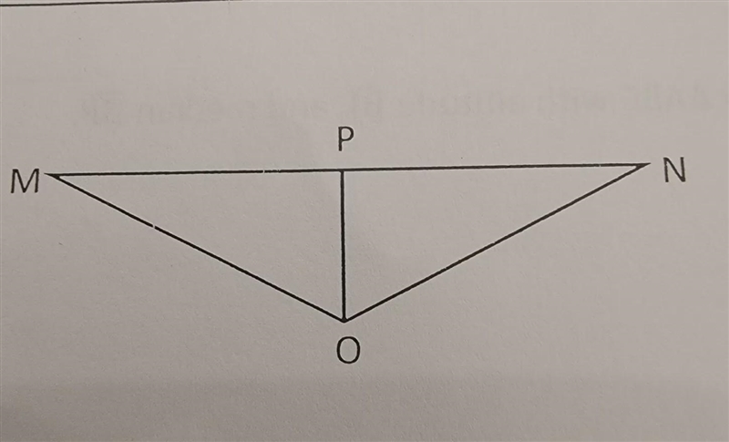 PO is the perpendicular bisector of MON. MP= 2x+5, angle measure OPN= 5x+101. find-example-1