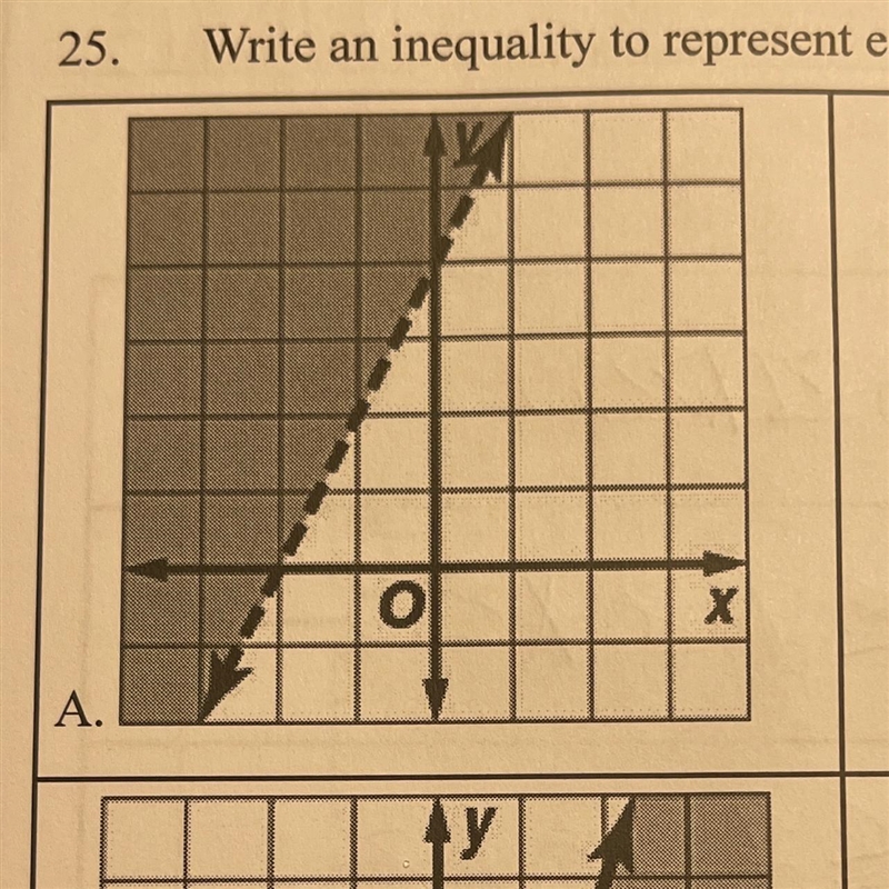 Rain in inequality to represent graph remember to show your work-example-1