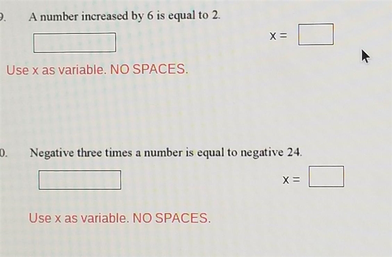 So for problem 39-40, translate each sentence into an equation and then solve-example-1