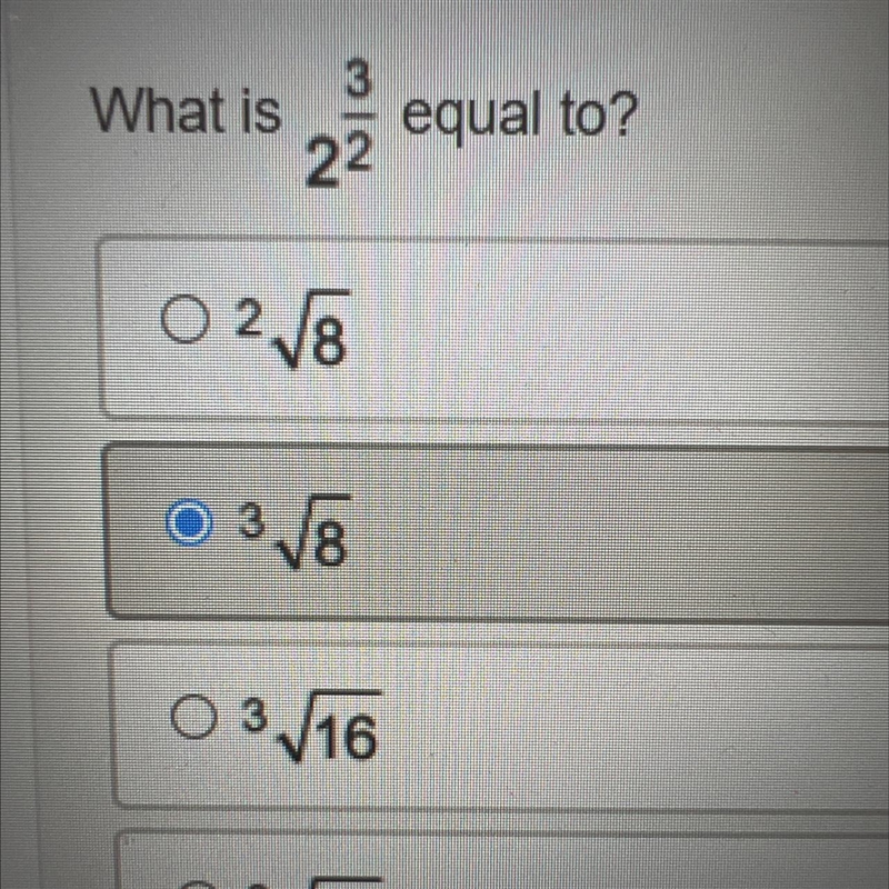 What is 2 3/2 equal to?-example-1