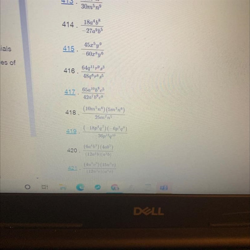 Divide monomials ( -18p^4 q^7) (-6p^3 q^8) / -36p^12 q^10-example-1