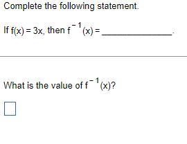 i need some help with this one I'm working with inverse functions I'm needing step-example-1