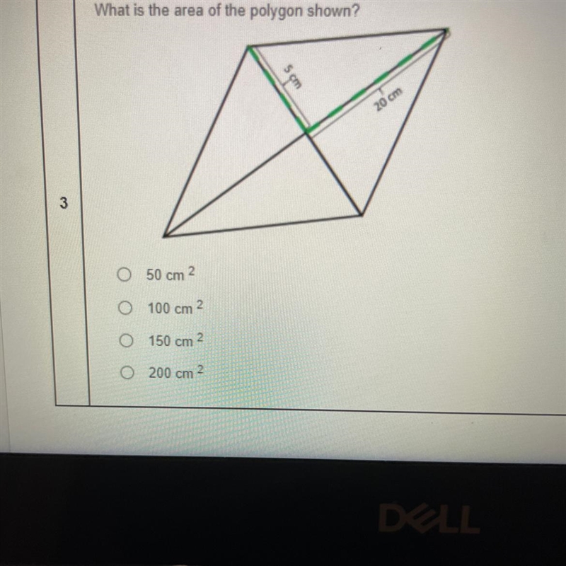 What is the area of the polygon shown??????-example-1