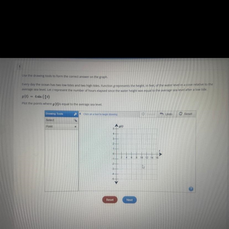 Use the drawing tools to form the correct answer on the graph-example-1